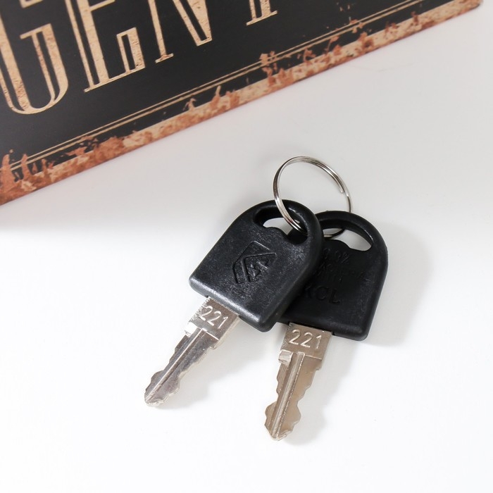 Сейф-книга дерево кожзам Сейф-книга дерево кожзам "Цилиндр" 21х13х5 см