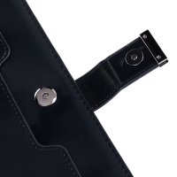 Ежедневник недатированный, A5 136 листов, кожзам, deVENTE. Prestige, твердая обложка с поролоном, карман, перфорация, ляссе, блок 70%, синий Ежедневник недатированный, A5 136 листов, кожзам, deVENTE. Prestige, твердая обложка с поролоном, карман, перфорация, ляссе, блок 70%, синий