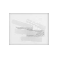 Зеркалодержатель ТУНДРА LIGHT, d=25 мм, без сверления, цвет матовый никель, 4 шт.