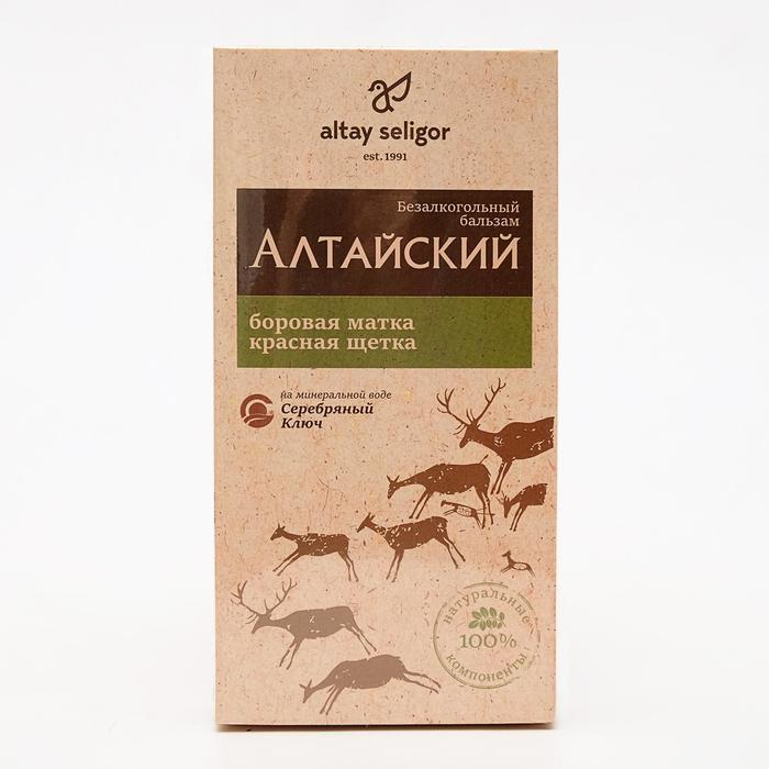 Бальзам Altay Seligor &laquo;Алтайский&raquo; с боровой маткой и красной щеткой, 250 мл.