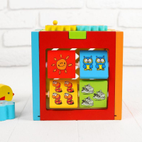 Бизикубик для детей &laquo;Цветной&raquo;