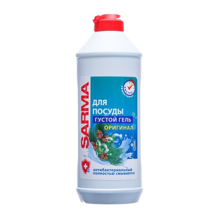 Средство для мытья посуды Sarma Средство для мытья посуды Sarma "Оригинал", 500 мл
