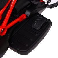 Мотоцикл &laquo;Эндуро&raquo;, 2 мотора, цвет красный