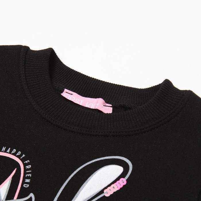 Джемпер детский, цвет черный, рост 104