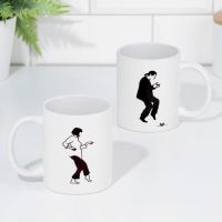 Набор кружек для двоих, сублимация "Идеальная пара", 2 кружки, 320 мл Набор кружек для двоих, сублимация "Идеальная пара", 2 кружки, 320 мл