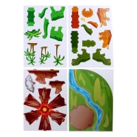 3D конструктор &laquo;Мир динозавров&raquo;, 25 деталей