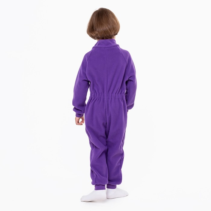 Комбинезон воротник-стойка, цвет фиолетовый, рост 86-92 см Комбинезон воротник-стойка, цвет фиолетовый, рост 86-92 см
