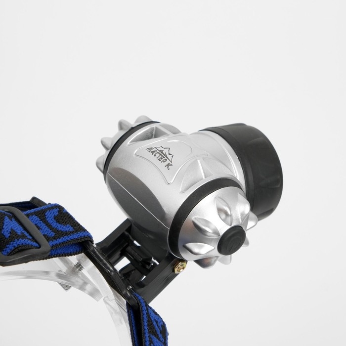 Фонарь налобный "Мастер К", 14 LED, 7 х 4 см, 3 ААА