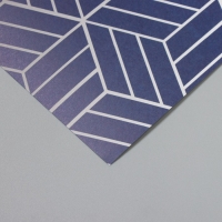 Бумага для скрапбукинга "3D геометрия" плотность 180 гр набор 5 шт 30,5х32 см