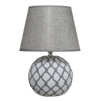 Лампа настольная с абажуром Е14 40Вт 220В "Шар в сети" 25х25х33см RISALUX Лампа настольная с абажуром Е14 40Вт 220В "Шар в сети" 25х25х33см RISALUX