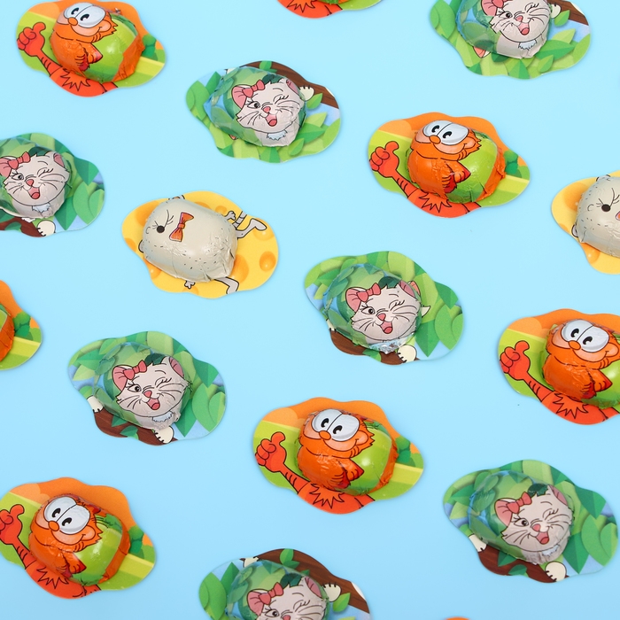 Конфеты шоколадные с кремовой начинкой «VivaChoco CAT», апельсин. 170 г Конфеты шоколадные с кремовой начинкой «VivaChoco CAT», апельсин. 170 г