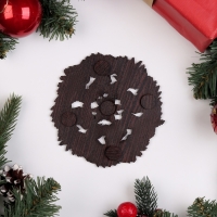 Подставка под горячее "Коньки", d-14 см Подставка под горячее "Коньки", d-14 см