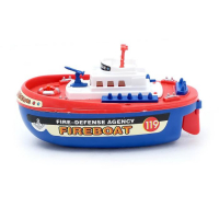 Детский корабль «Пожарная лодка», работает от батареек, брызгает водой Детский корабль «Пожарная лодка», работает от батареек, брызгает водой