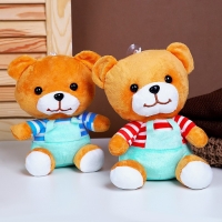 Мягкая игрушка &laquo;Мишка&raquo;, в комбинезоне, 20 см