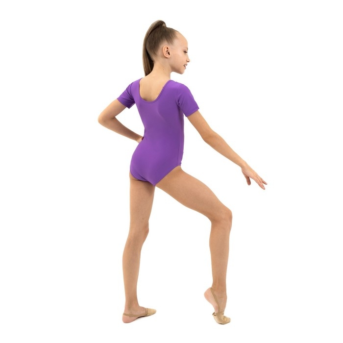 Купальник для гимнастики и танцев Grace Dance, р. 42, цвет фиолетовый