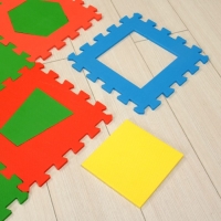 Мягкий пол &laquo;Геометрия&raquo;, универсальный, 33 &times; 33 см