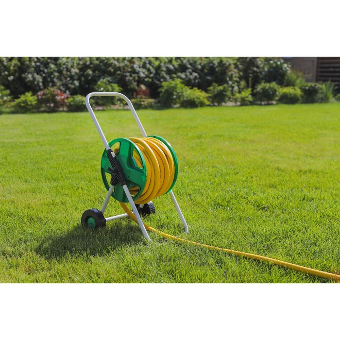 Шланг поливочный морозостойкий, ТЭП, 12 мм (1/2 Шланг поливочный морозостойкий, ТЭП, 12 мм (1/2"), 15 м, армированный, COLOR, жёлтый