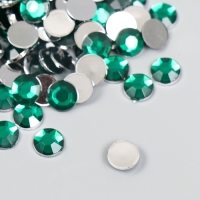 Декор для творчества пластик "Стразы. Тёмно-зелёный" набор 300 шт d=0,8 см Декор для творчества пластик "Стразы. Тёмно-зелёный" набор 300 шт d=0,8 см