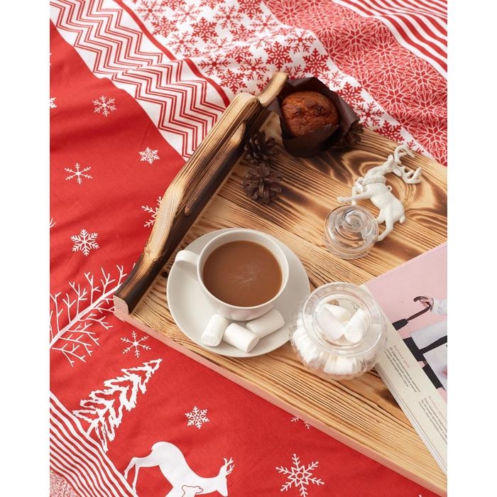 Постельное белье LoveLife 1,5сп "Reindeer" 143*215см,150*225см,50*70см-2шт
