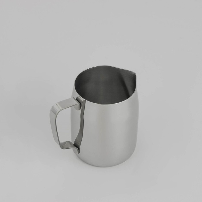 Молочник-Питчер из нержавеющей стали Доляна &laquo;Индия&raquo;, 400 мл, h=9,5 см