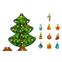 Новогодняя развивающая игрушка &laquo;Новый год! Ёлочка&raquo;, 15 х 20 см