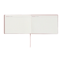 Еженедельник датированный 2025 года, 181х127 мм, 64 листа ESCALADA, мягкая обложка из искусственной кожи, блинтовое тиснение, кремовый блок 70 г/м², розовый Еженедельник датированный 2025 года, 181х127 мм, 64 листа ESCALADA, мягкая обложка из искусственной кожи, блинтовое тиснение, кремовый блок 70 г/м², розовый