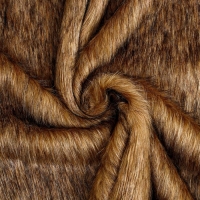 Лоскут &laquo;Мех&raquo; на трикотажной основе, 100 &times; 150 см, цвет меланж