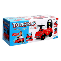 Толокар «Ночной гонщик», звуковые эффекты, цвет белый Толокар «Ночной гонщик», звуковые эффекты, цвет белый