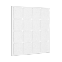 Накладка мебельная ТУНДРА, 19 х 19 мм, квадратная, белая, 32 шт. Накладка мебельная ТУНДРА, 19 х 19 мм, квадратная, белая, 32 шт.