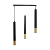 Светильник BayerLux Подвес BayerLuxной "Герона" 3хLED 9Вт 4000К черный золото 50х5х50-200см 980212 Светильник BayerLux Подвес BayerLuxной "Герона" 3хLED 9Вт 4000К черный золото 50х5х50-200см 980212