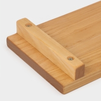 Блюдо для подачи на ножках Adelica &laquo;Евразия&raquo;, для суши и роллов, 35&times;15&times;5,5 см, массив берёзы