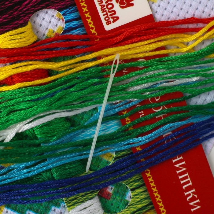 Вышивка крестиком на новый год &laquo;Ёлочка&raquo;, 14 х 10 см, новогодний набор для творчества