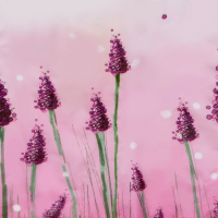 Штора для ванны Доляна &laquo;Лаванда&raquo;, 180&times;180 см, PEVA