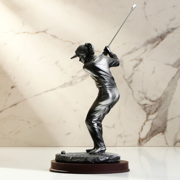 Статуэтка полистоун &laquo;Гольфист&raquo; 15,5 х 15,5 х 33,5 см