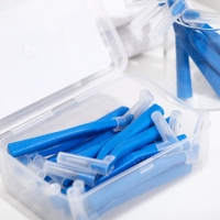 Ершики для брекетов и зубов, набор 20 шт., 1.0 - 1.2 мм Ершики для брекетов и зубов, набор 20 шт., 1.0 - 1.2 мм