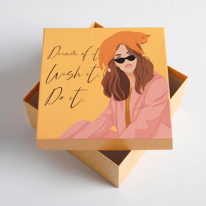 Набор коробок 5 в 1, упаковка подарочная, &laquo;Стиль&raquo;, 14 х 14 х 8‒22 х 22 х 12 см