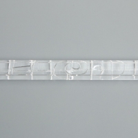 Скалка для творчества акрил "Ноты" 16х1 см Скалка для творчества акрил "Ноты" 16х1 см