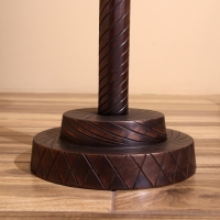 Стол кофейный 41х41х55 см, алюминий/мрамор Стол кофейный 41х41х55 см, алюминий/мрамор