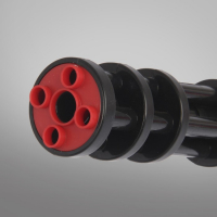 Автомат &laquo;Миниган&raquo;, стреляет мягкими пулями