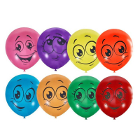 Шар латексный 12" «Улыбки», пастель, декоратор, 1-сторонний, набор 50 шт., цвета МИКС Шар латексный 12" «Улыбки», пастель, декоратор, 1-сторонний, набор 50 шт., цвета МИКС