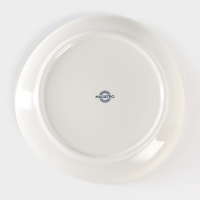 Тарелка фарфоровая десертная Magistro Ocean, d=17 см, цвет голубой Тарелка фарфоровая десертная Magistro Ocean, d=17 см, цвет голубой