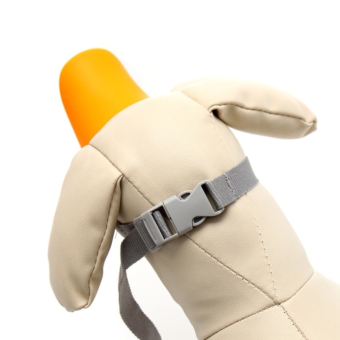 Намордник силиконовый фиксирующий, размер L (ОМ 17 см, ОШ 19-35 см), оранжевый Намордник силиконовый фиксирующий, размер L (ОМ 17 см, ОШ 19-35 см), оранжевый