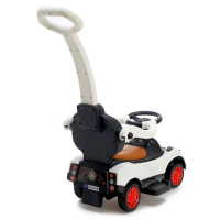 Толокар-каталка «Купе», с родительской ручкой, свет, звук, цвет белый Толокар-каталка «Купе», с родительской ручкой, свет, звук, цвет белый