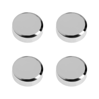 Зеркалодержатель (арт.1189), d=25 мм, без сверления, цвет хром, 4 шт. Зеркалодержатель (арт.1189), d=25 мм, без сверления, цвет хром, 4 шт.