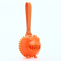 Игрушка под лакомства для собак "Смеющийся монстр" 10,5 см, ТПР, микс цветов Игрушка под лакомства для собак "Смеющийся монстр" 10,5 см, ТПР, микс цветов