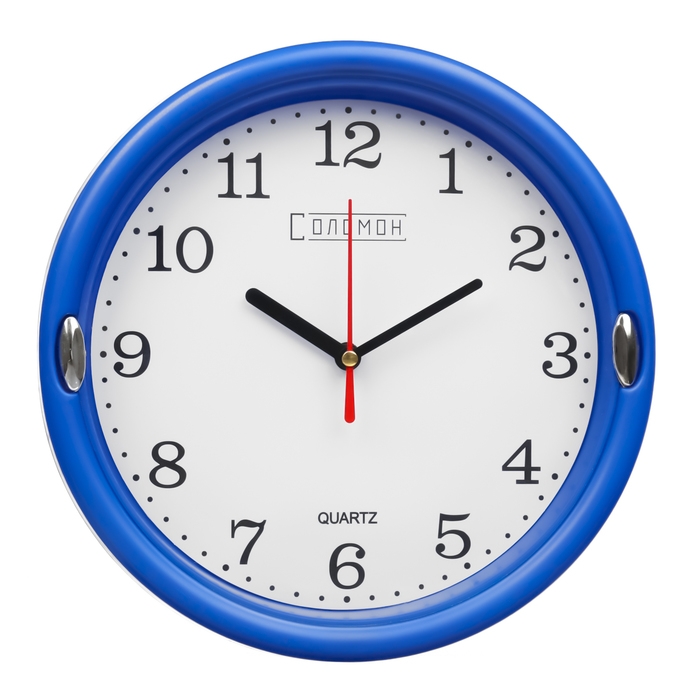Часы настенные Часы настенные "Соломон", d-23 см, плавный ход