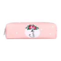 Пенал школьный &laquo;Кошечка&raquo;, на молнии, МИКС