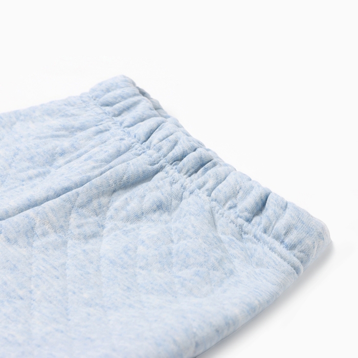 Костюм: толстовка и брюки Крошка Я, рост 80-86 см, голубой