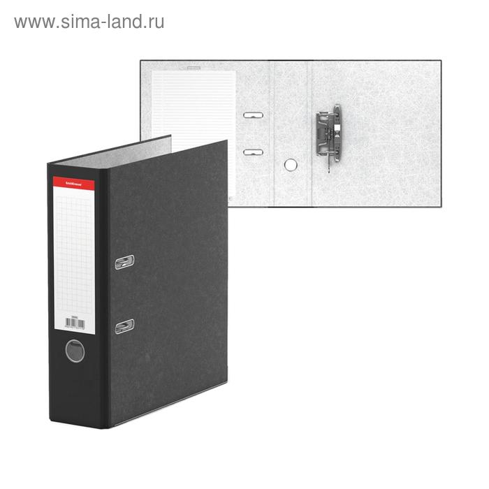 Папка&ndash;регистратор А4, 80 мм, ErichKrause "Original", с арочным механизмом, черная