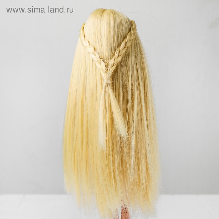 Волосы для кукол &laquo;Прямые с косичками&raquo; размер маленький, цвет 613